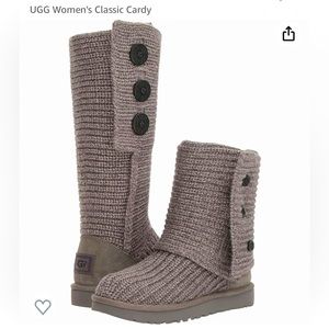 Uggs classic Cardy Gray size 6 Women’s. New in box